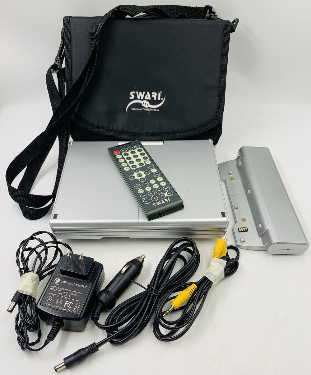 Swardi FPD-7Xi portable DVD player Bundle Tested